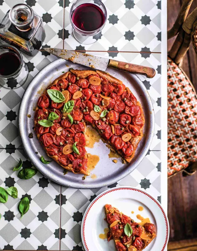 Rajčatový tarte tatin