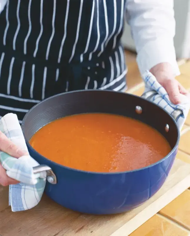 Rajská z čerstvých rajčat