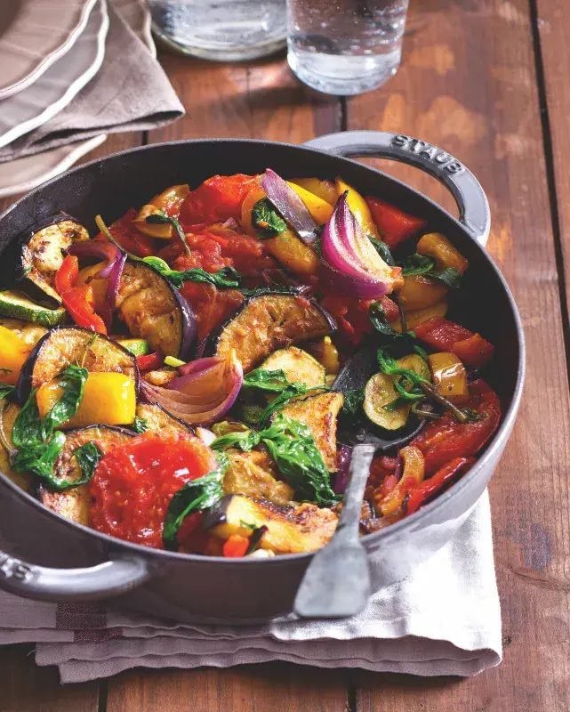 Ratatouille s bazalkou