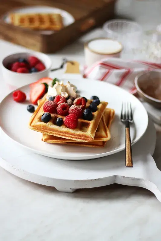 Vafle z podmáslí podle Slepičárna blog