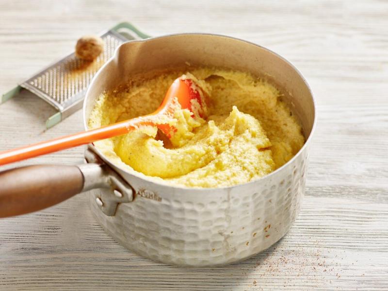 Polenta v kastrolu