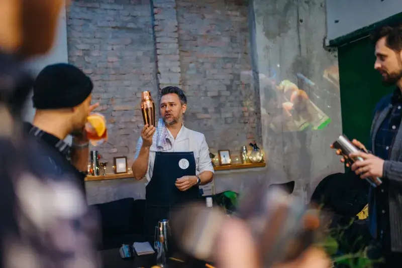 Cocktail Class pod vedením George Němce je zážitek