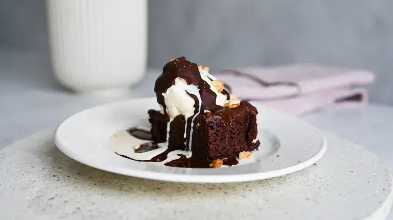 Brownies se zmrzlinou