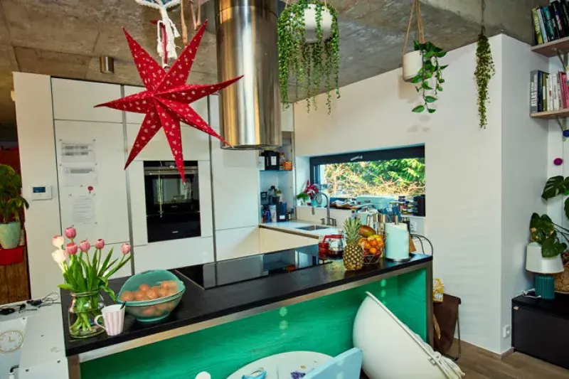 Vánoční výzdoba u Agáty Hanychové