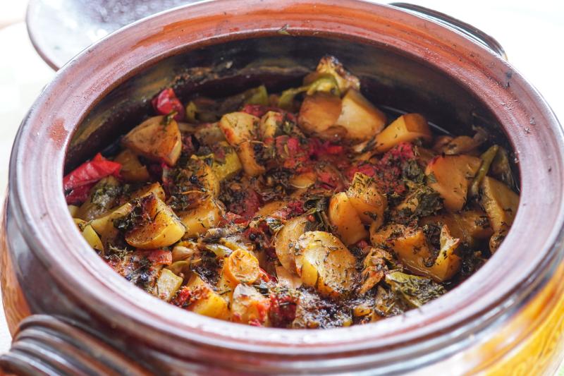 Králičí ragú - Tradiční burharská kuchyně