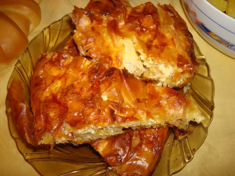 Banitsa - Tradiční burharská kuchyně