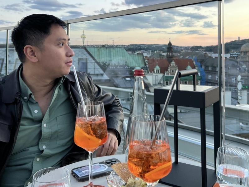 Robin Nguyen aperol spritz