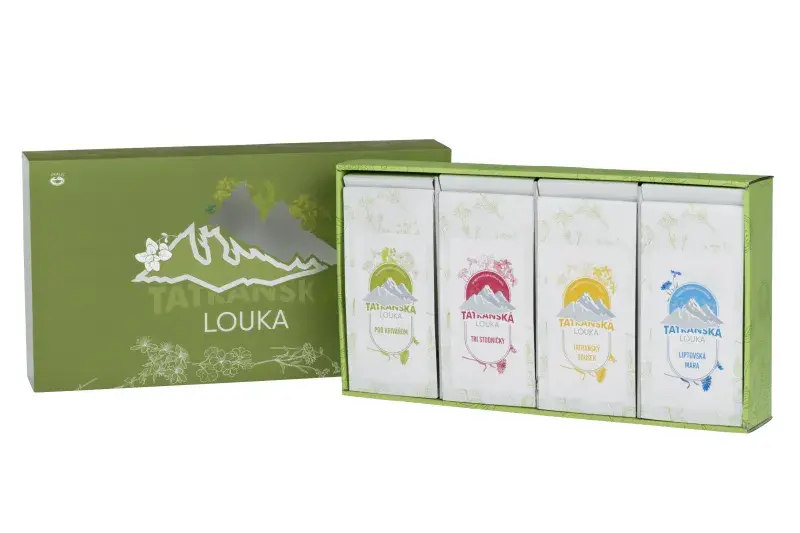 Dárkový set čajů Tatranská louka