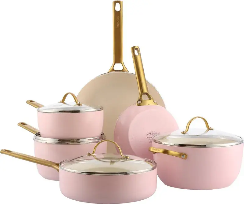 Sada na vaření s nepřilnavým povrchem Padova, 10 dílů, 9 499 Kč, Westwing