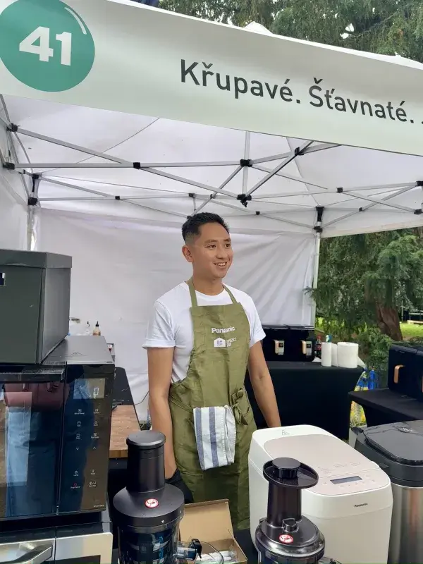 Robin je pravidelným hostem cooking show