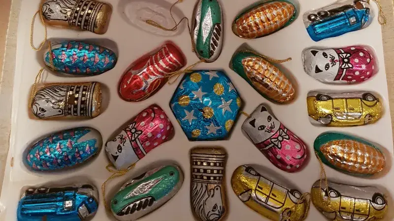 Retro čokoládové kolekce