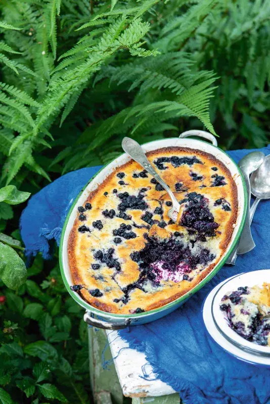 Borůvkový chlebíček