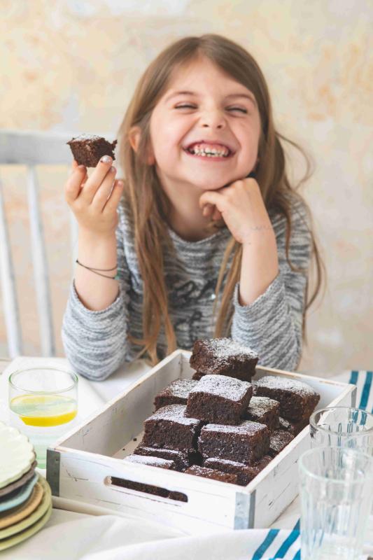 Brownies s kadeřávkem