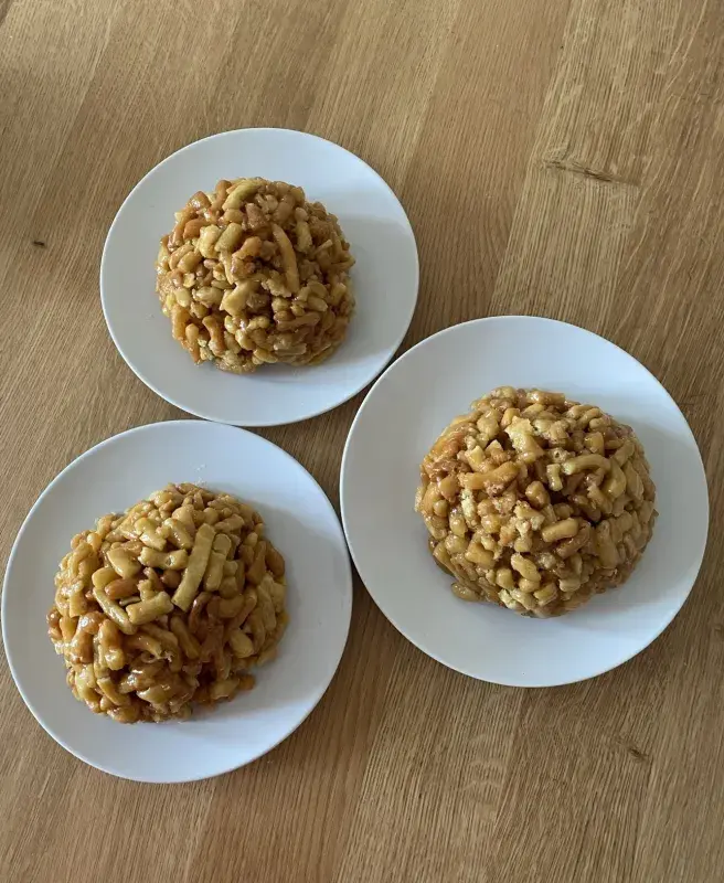 Příprava čak-čaku krok za krokem