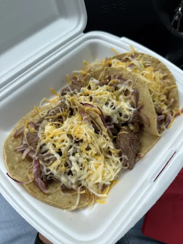 Tacos z restaurace Cantina