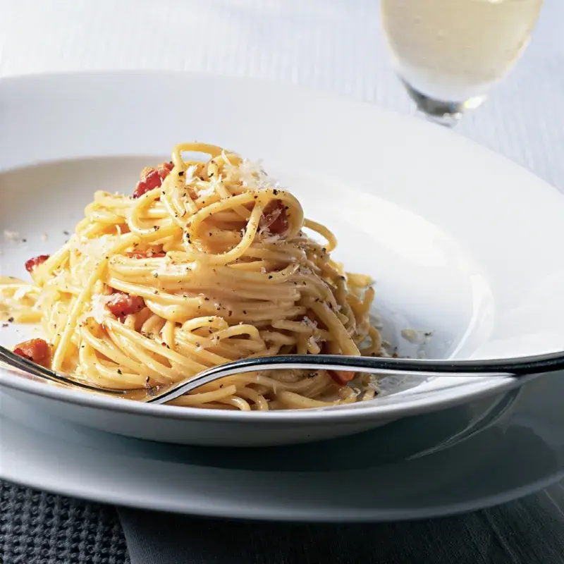 Špagety carbonara