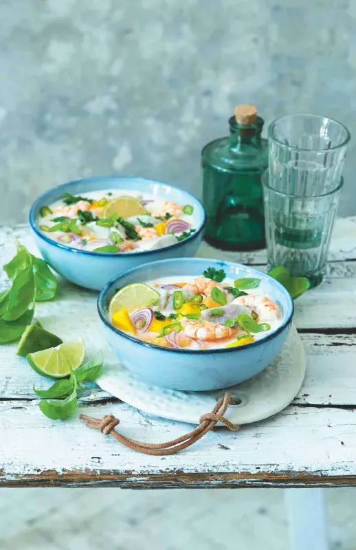 Ceviche v kokosovém mléce