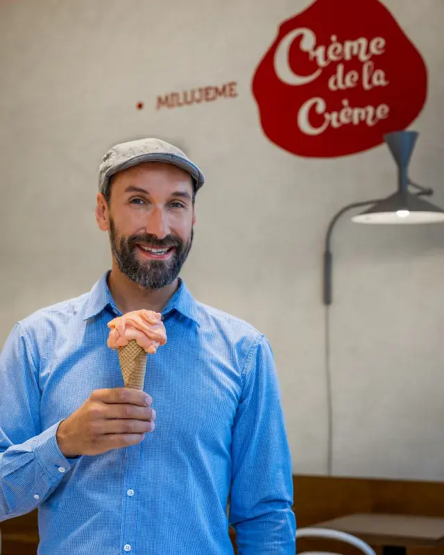 Zakladatel Crème de la Crème Honza Hochsteiger