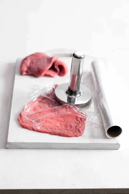 Rozklepávání masa 