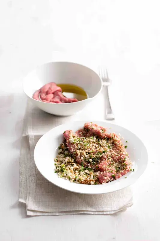 Potírání masa olejem