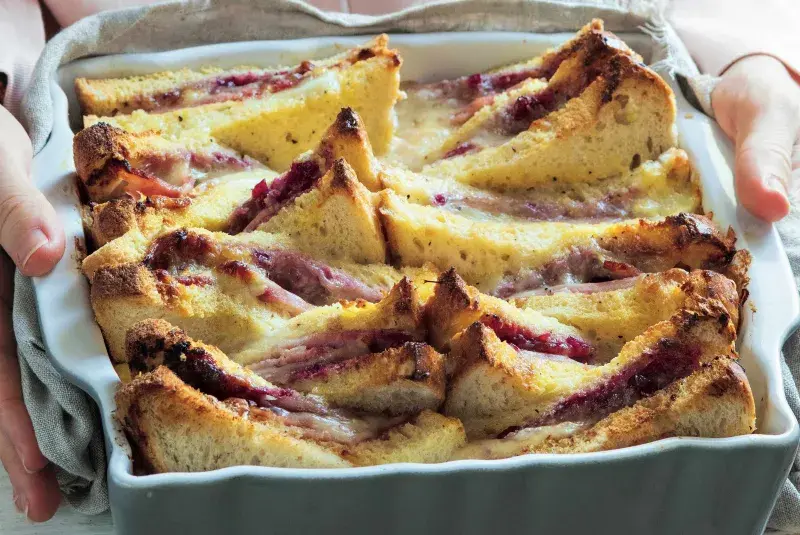 Sendviče Monte Cristo 