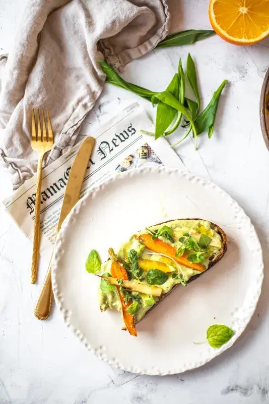 Krémová pomazánka z medvědího česneku podle Mamachef