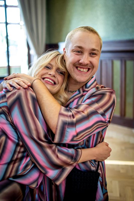 Adam Rundus se spolutvůrkyní Dorotkou