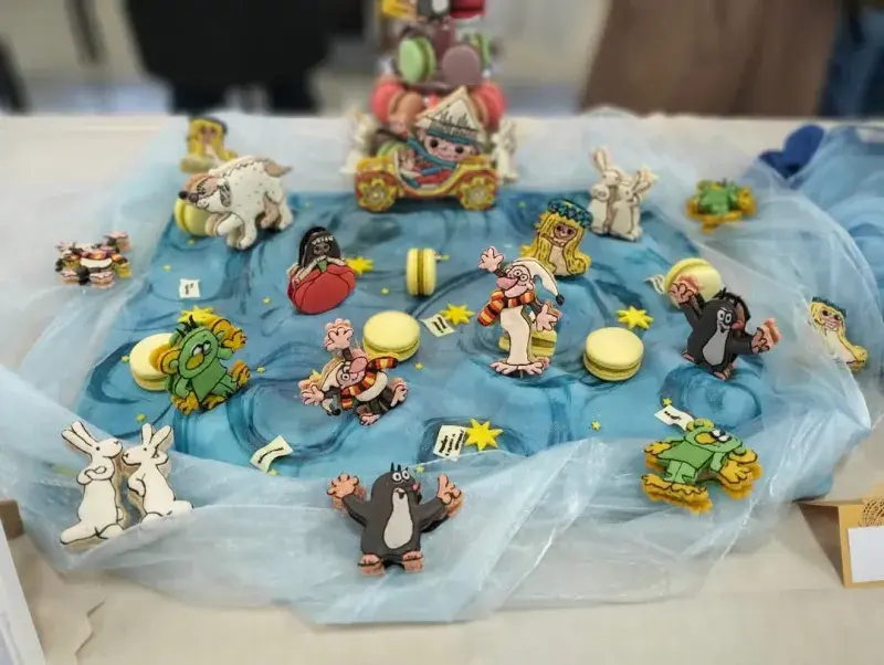 Vítězné makronky, se kterými Ivana Jandlová vyhrála stříbrnou medaili