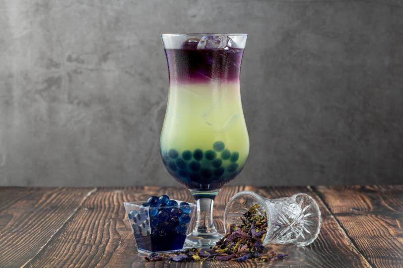 Ovocný bubble tea