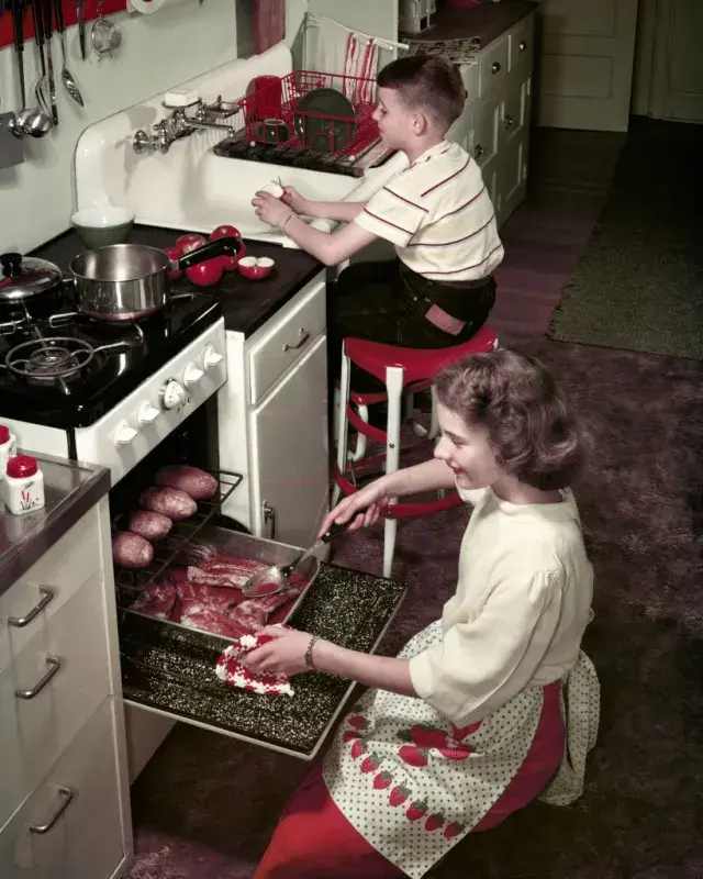 Kuchyně v USA v 50. letech 20. století