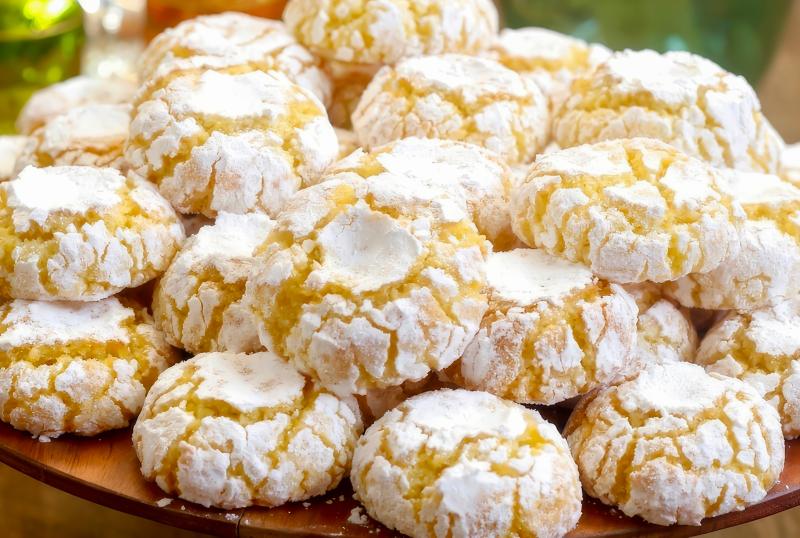 Ghriba: Marocké mandlové sušenky s pomerančem