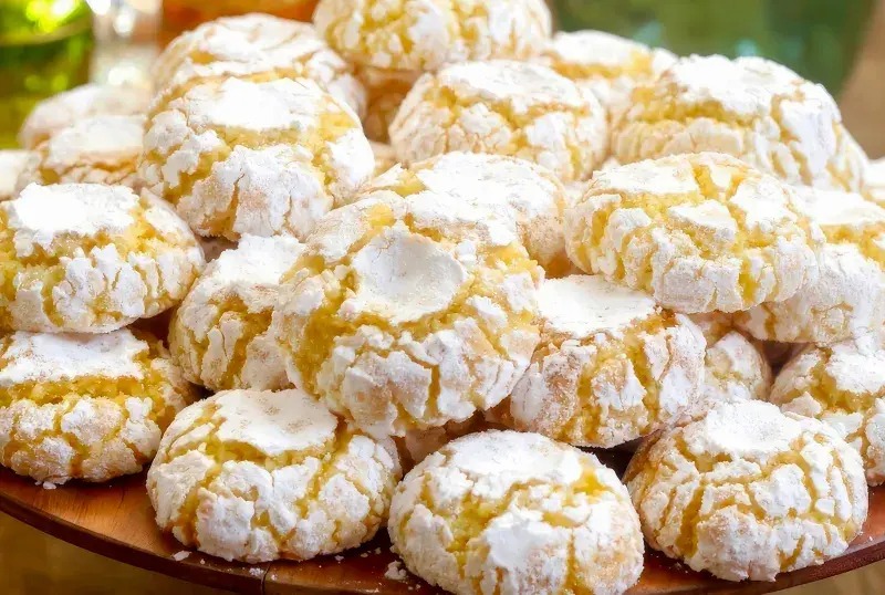 Ghriba: Marocké mandlové sušenky s pomerančem