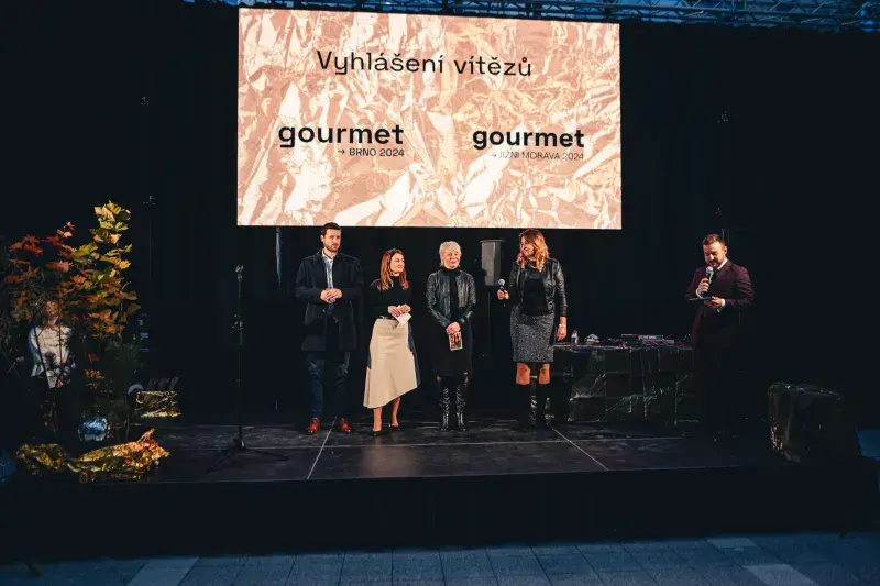 Vyhlášení výsledků Gourmet Brno a Gourmet Jiižní Morava