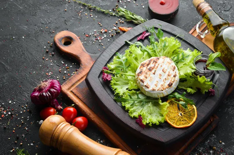 Grilovaný hermelín