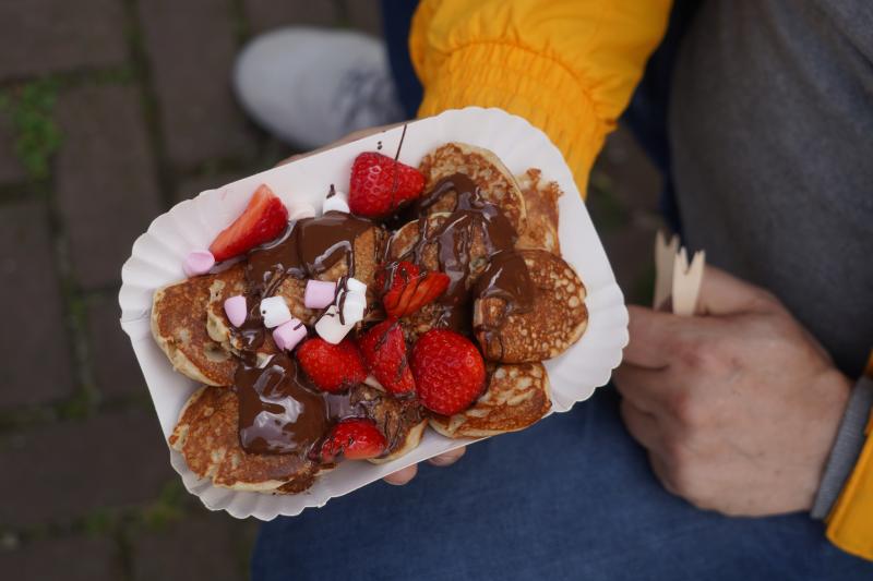 Holandské poffertjes