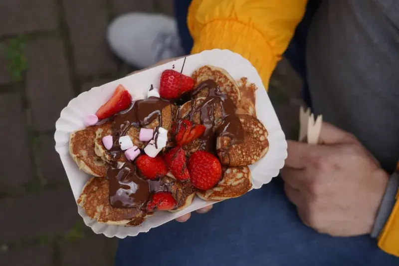 Holandské poffertjes