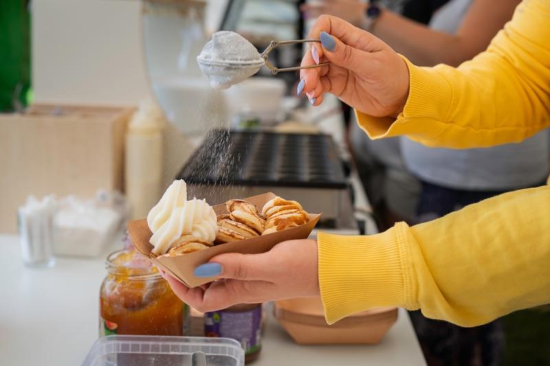 Holandské poffertjes
