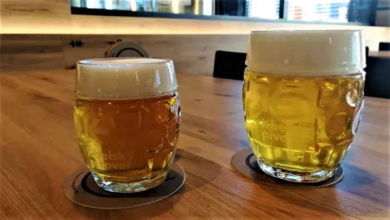 Místní pivo je vyhlášené