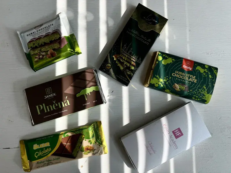 Dubajské čokolády