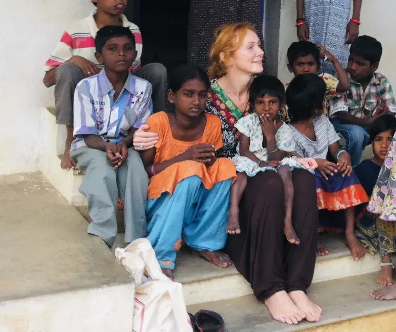 Do Indie se herečka pravidelně vrací