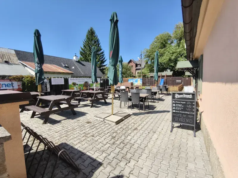 Liberecká restaurace Ořechovka v srpnu 2025