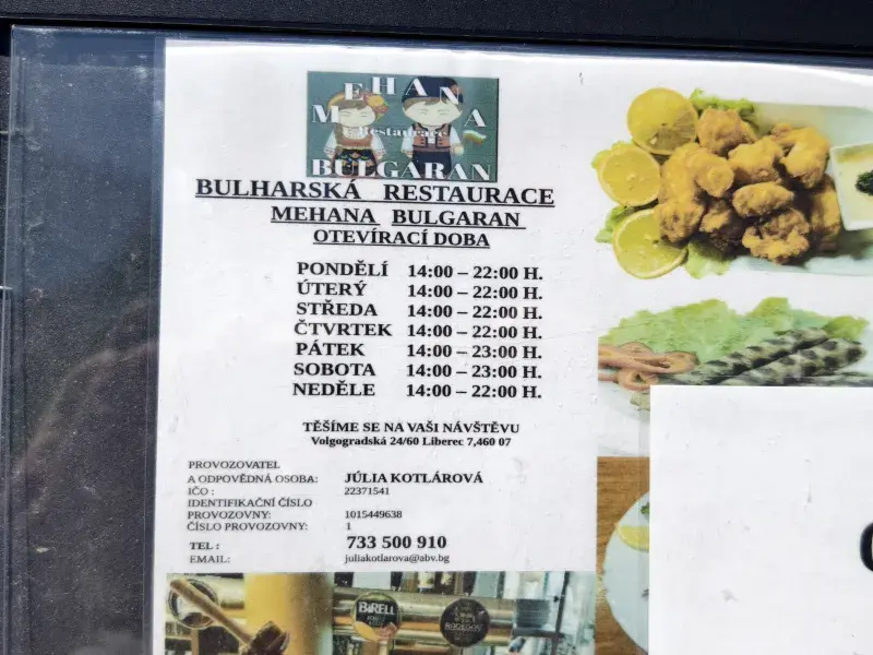 Liberecká restaurace Ořechovka v srpnu 2025