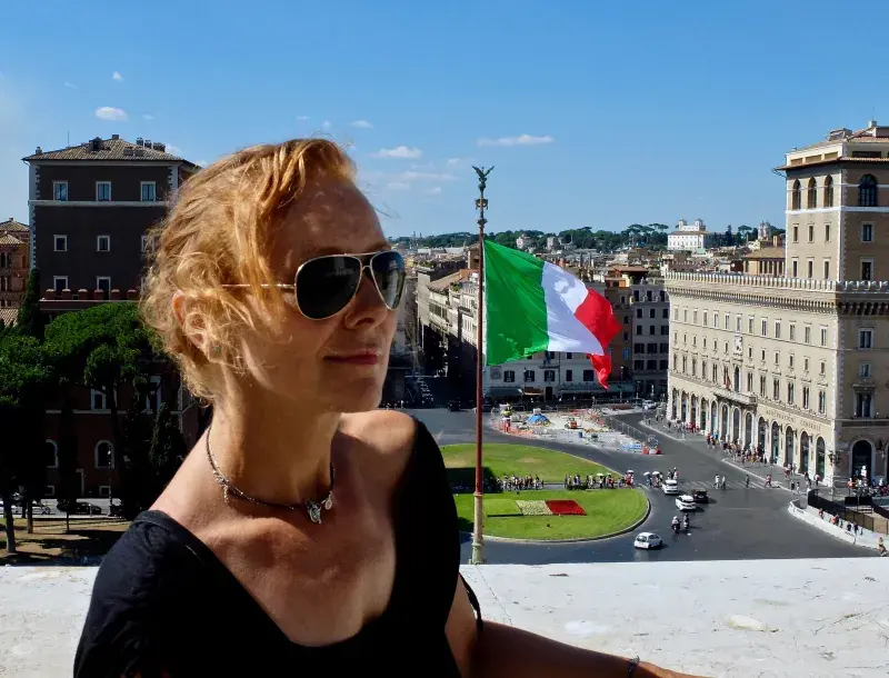 Itálie je jeji milovaná země