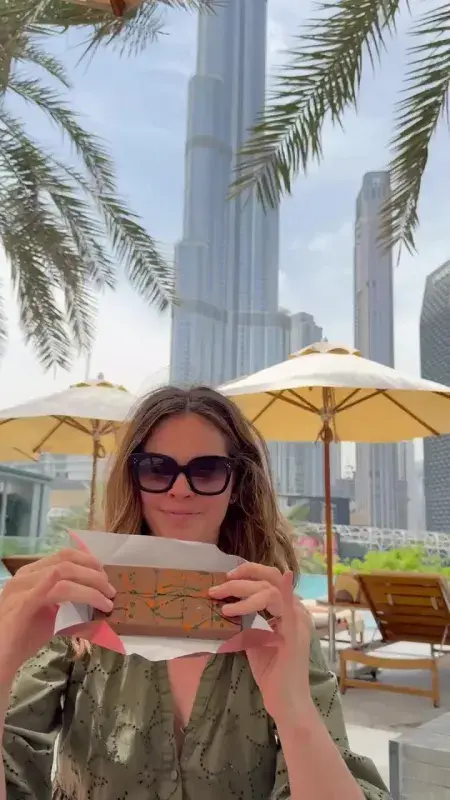 Helena Fléglová s čokoládou FIX