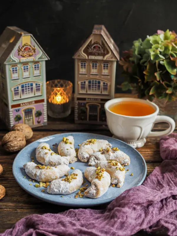 Ořechové rohlíčky podle Naskok v kuchyni