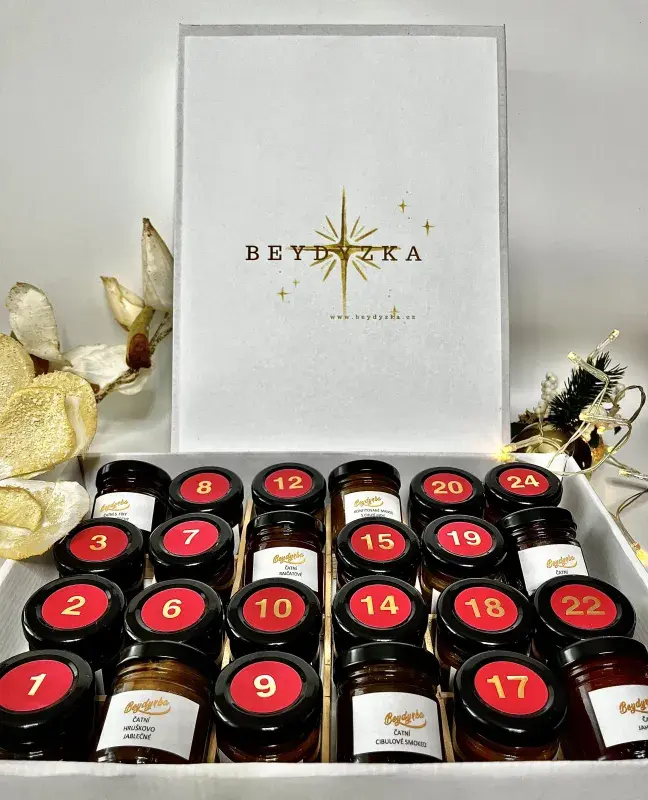 Adventní degustační kalendář čatní