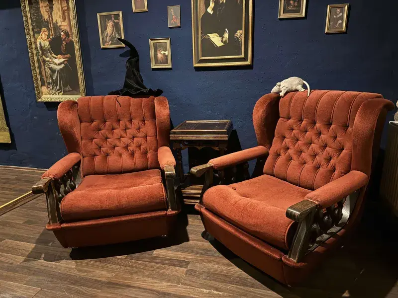 Bar ve stylu Harryho Pottera Magická sova