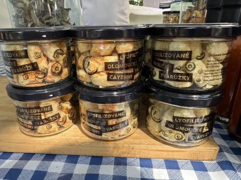 Zachyho lyofilizované sýry