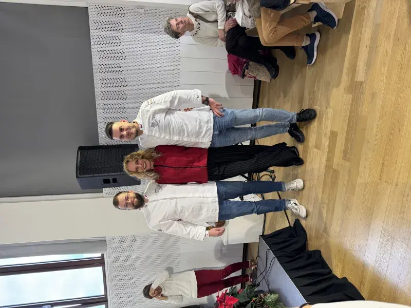 Lukáš Čarný, Kristina Kloubková a Dominik Unčovský