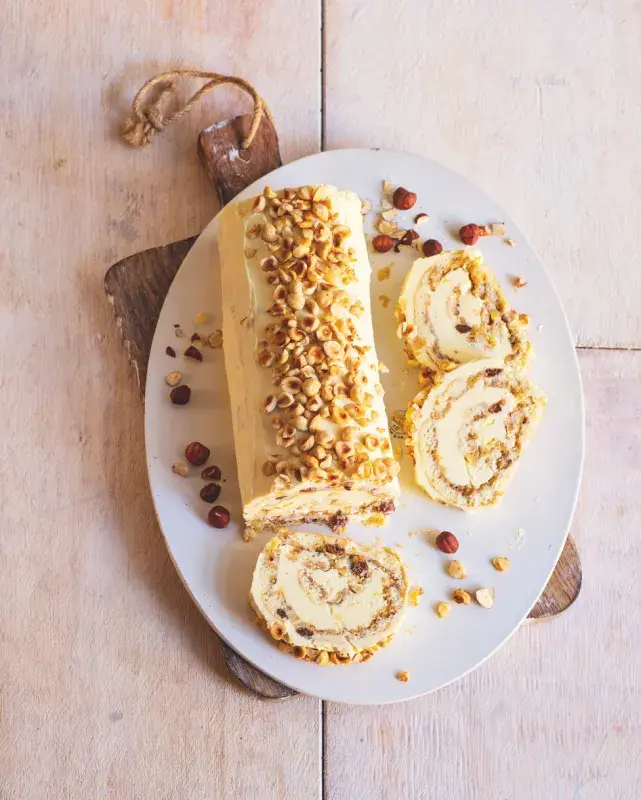 Jablková obrácená roláda